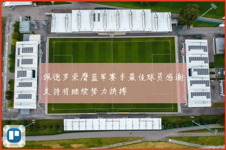 佩德罗荣膺蓝军赛季最佳球员感谢支持将继续努力拼搏